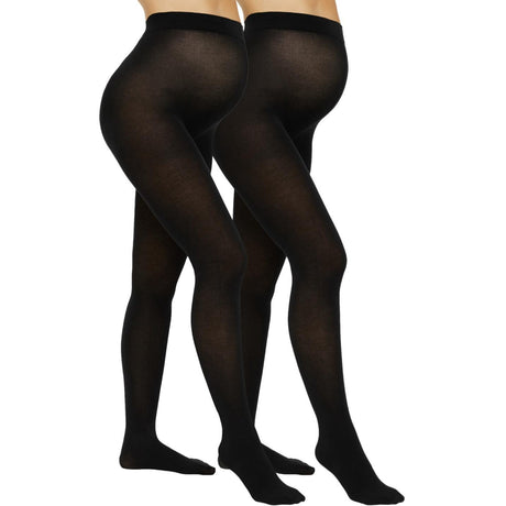 Mama;licious Black Black Mljennie Strumpbyxar 200Den 2-P Noos