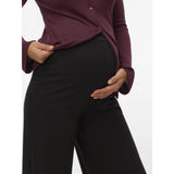 Mama;licious Black Mlamila Wide Jrs Byxor Hw Noos