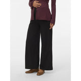 Mama;licious Black Mlamila Wide Jrs Byxor Hw Noos