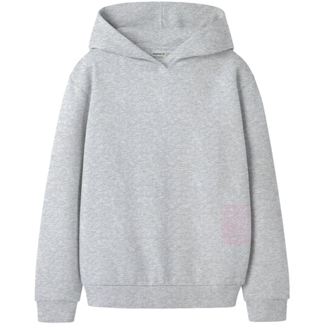 Name It Light Grey Melange Nkfnikolisa Ls Nreg Swe Wh Bru Pb