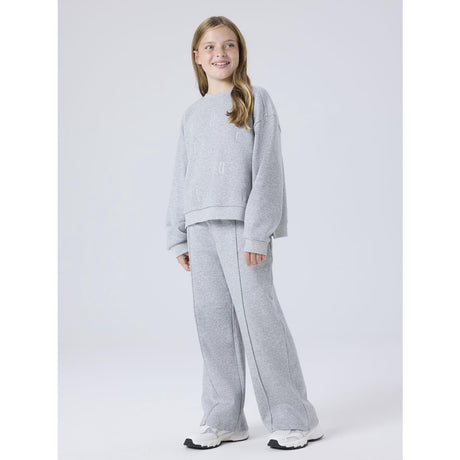 Name It Light Grey Melange Nkfnillina Ls Rlx Swe Bru Pb