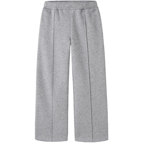 Name It Light Grey Melange Nkfnillina Wide Swe Byxor Bru Pb
