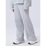 Name It Light Grey Melange Nkfnillina Wide Swe Byxor Bru Pb