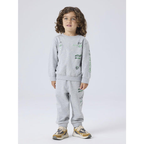 Name It Grey Melange Nmmnilius Nreg Swe Byxor Bru Pb