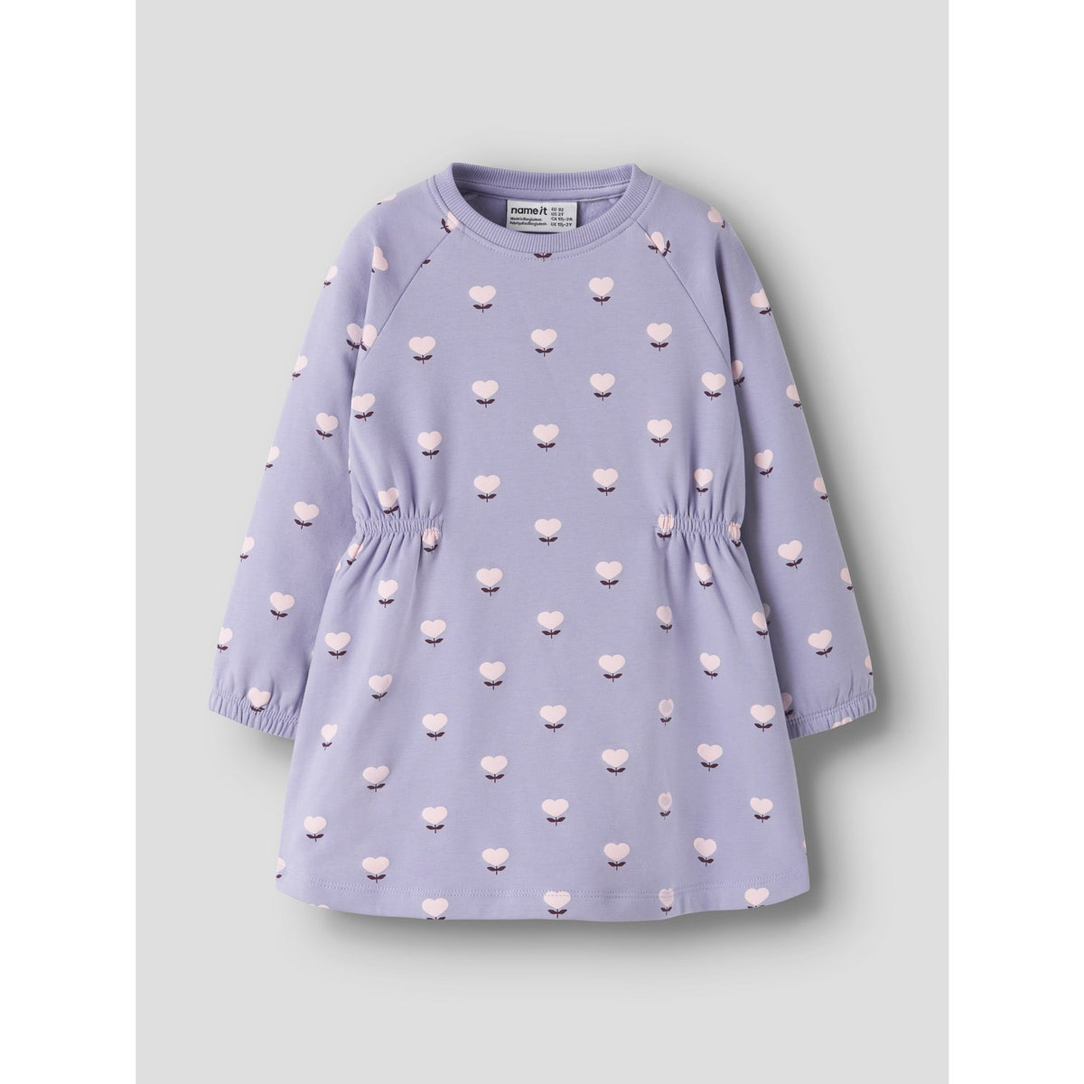 Name It Lavender Icing Nmfolini Ls Swe Klänning Bru Pb