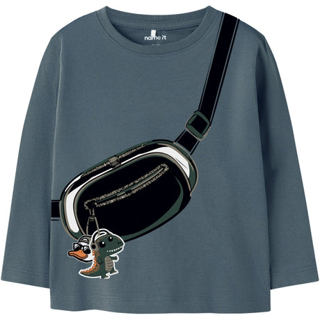 Name It Blue Mirage Nmmoniels Ls Nreg Topp Pb