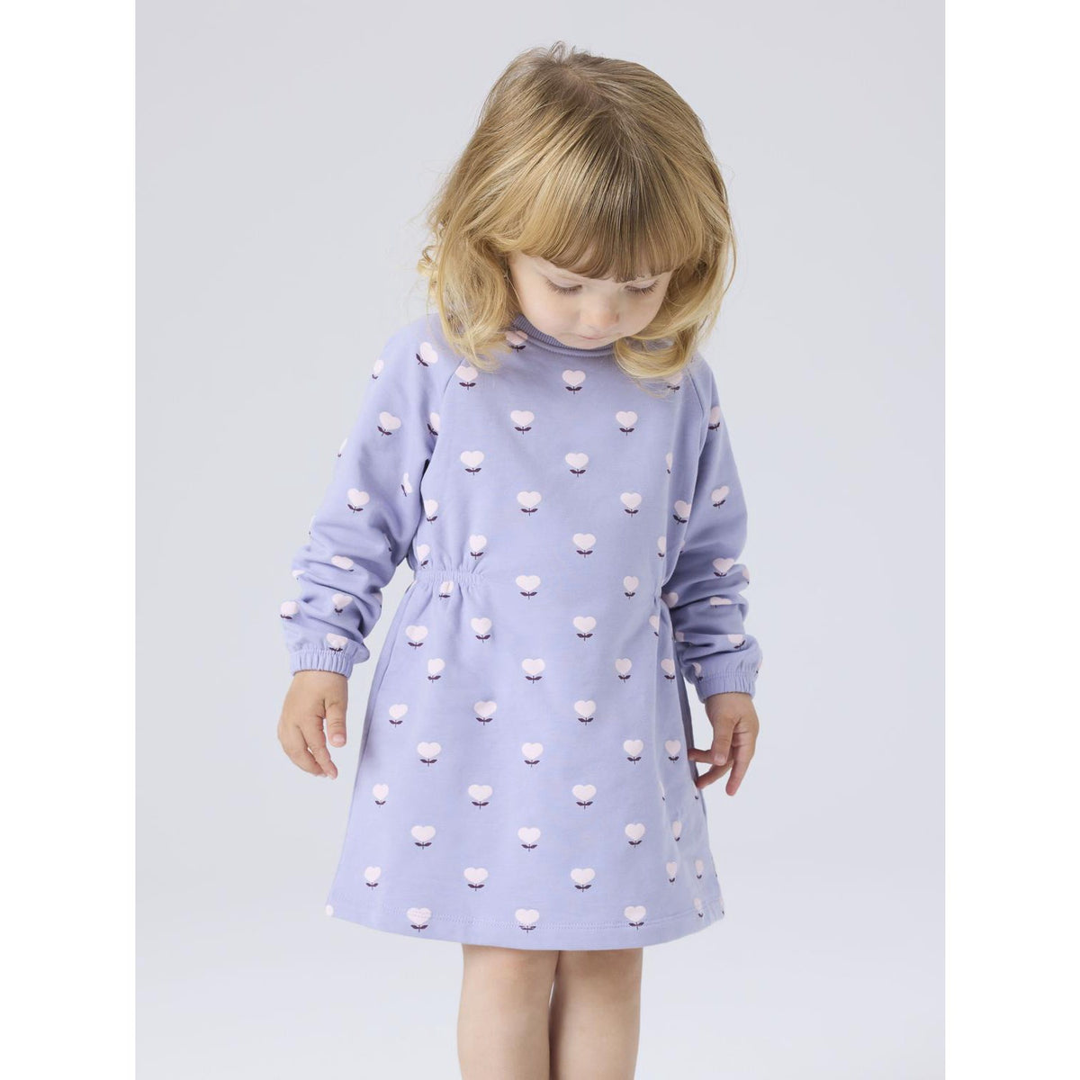 Name It Lavender Icing Nmfolini Ls Swe Klänning Bru Pb