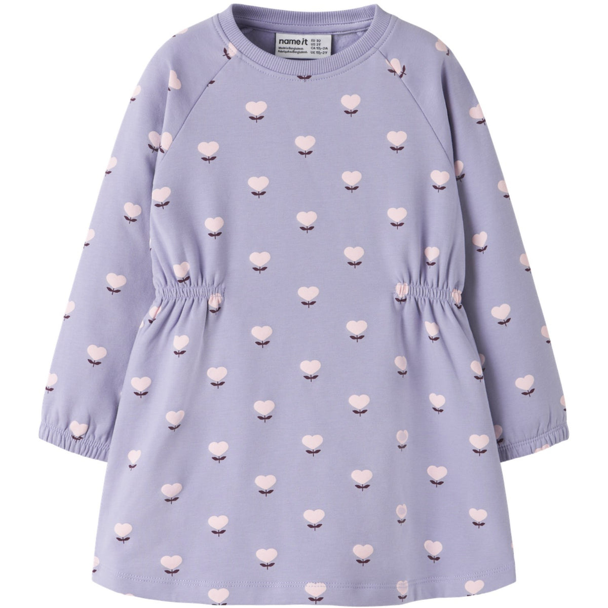 Name It Lavender Icing Nmfolini Ls Swe Klänning Bru Pb