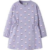 Name It Lavender Icing Nmfolini Ls Swe Klänning Bru Pb