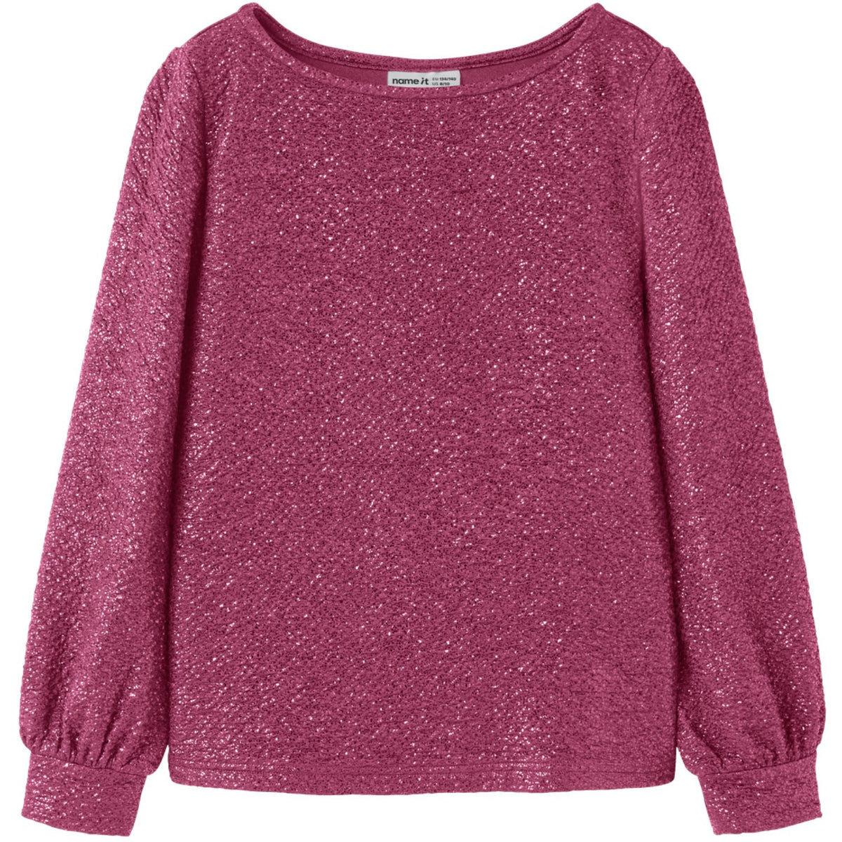 Name It Pink Yarrow Nkfrisine Ls Topp Pb