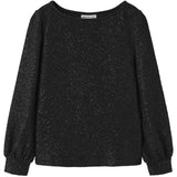 Name It Black Nkfrisine Ls Topp Pb