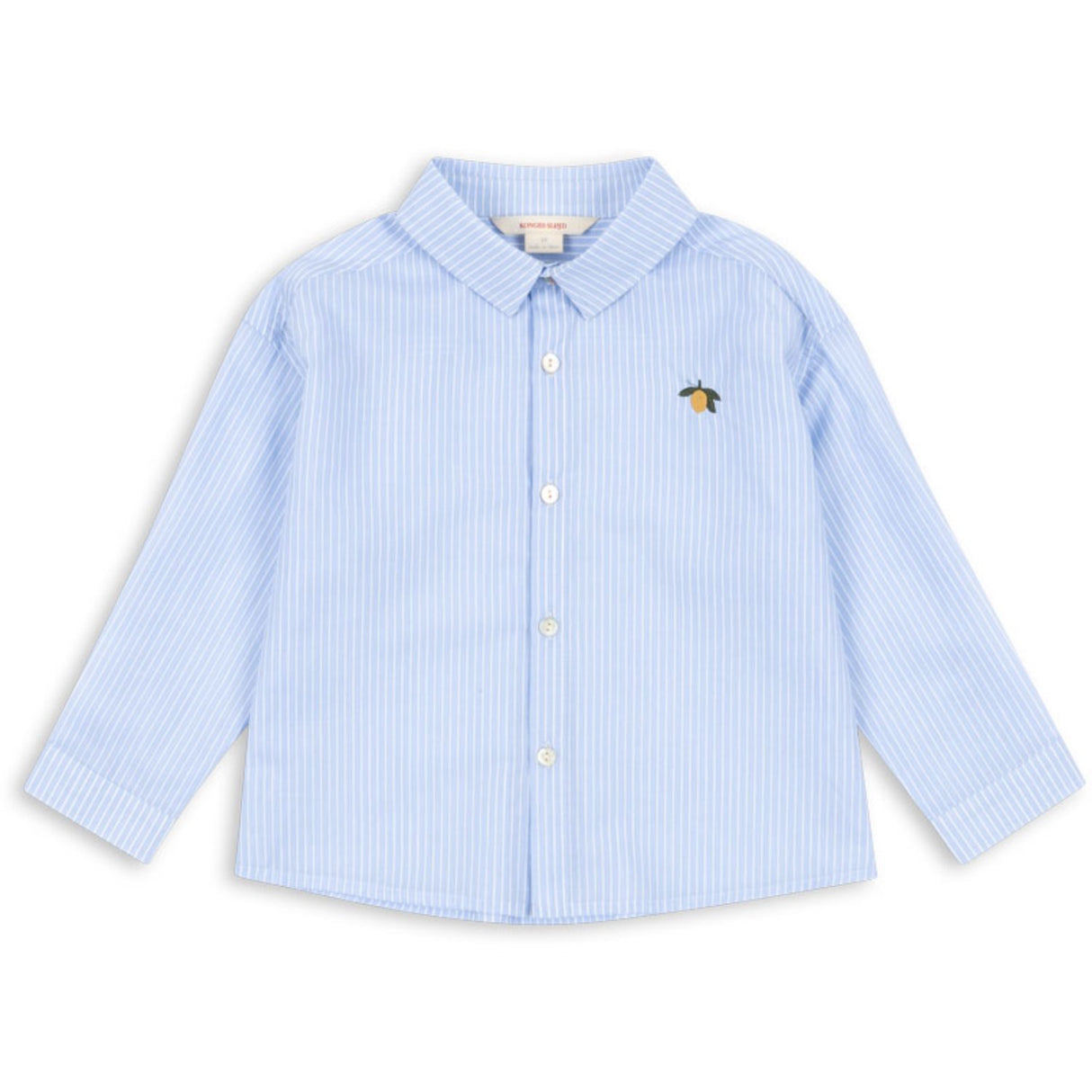 Konges Sløjd Blue Stripe Wes Skjorta Gots