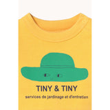 TinyCottons Soft Yellow Tiny Mössa Baby Sweatshirt