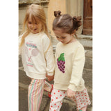 Konges Sløjd Buttercream Loupy Lou Sweat Skjorta Ocs