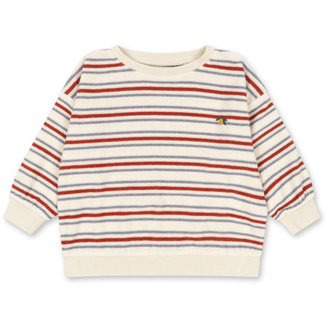 Konges Sløjd Stripe Winds Itty Rib Sweat Skjorta Gots