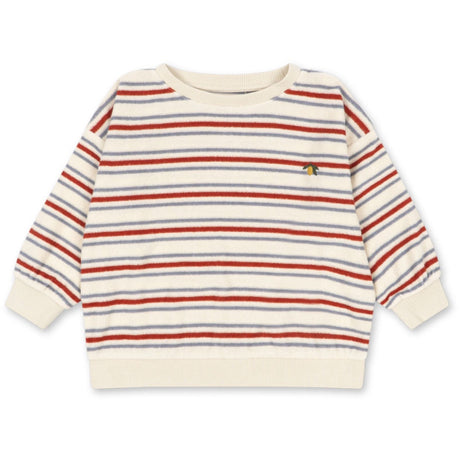 Konges Sløjd Stripe Winds Itty Rib Sweat Skjorta Gots
