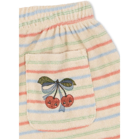 Konges Sløjd Confetti Stripe Itty Rib Sweat Byxor Gots