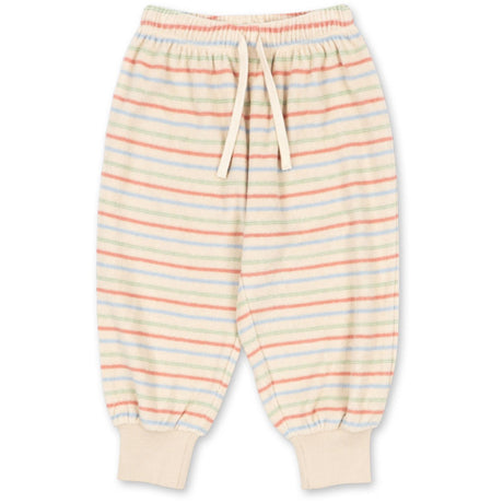 Konges Sløjd Confetti Stripe Itty Rib Sweat Byxor Gots