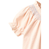 COPENHAGEN COLORS Dusty Rose Comb. Blus W. Smock W. Emb.