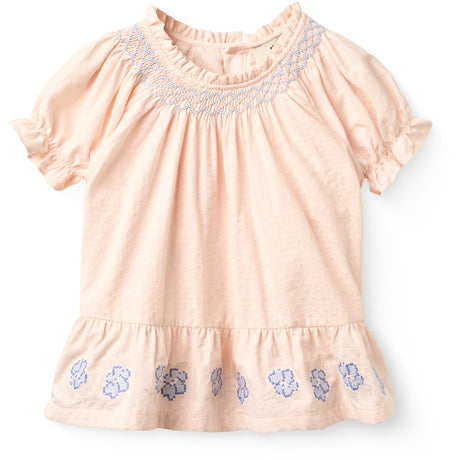 COPENHAGEN COLORS Dusty Rose Comb. Blus W. Smock W. Emb.