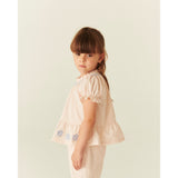 COPENHAGEN COLORS Dusty Rose Comb. Blus W. Smock W. Emb.