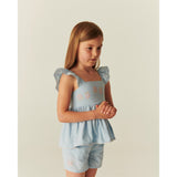 COPENHAGEN COLORS Lt. Blue Comb. Summer Sett W. Emb.