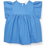 COPENHAGEN COLORS Ocean Blue Comb. Blus W. Contrast Piping