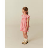 COPENHAGEN COLORS Pink Comb. Blus W. Contrast Piping