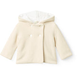 COPENHAGEN COLORS Cream W Beige Bomull Baby Jacka W. Huva