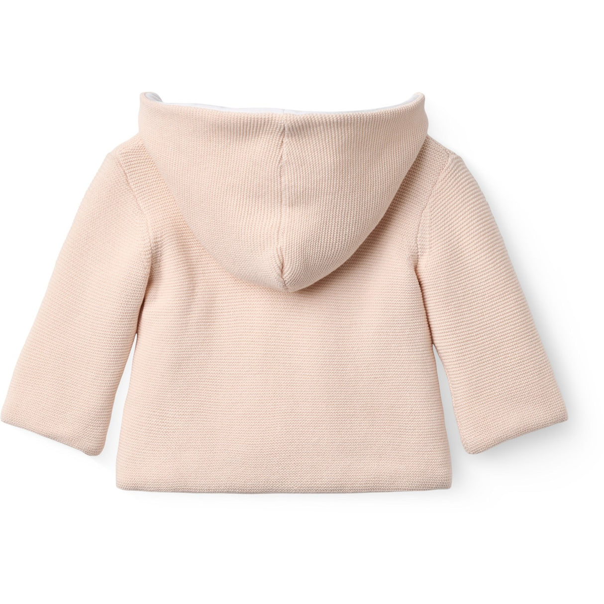 COPENHAGEN COLORS Soft Pink W Cream Bomull Baby Jacka W. Huva