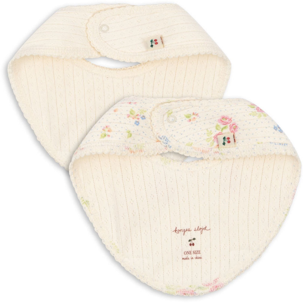 Konges Sløjd Nonoka Minnie 2 Pack Haklapp