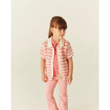 COPENHAGEN COLORS Pink Jeggings Solid W. Flare