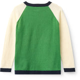 COPENHAGEN COLORS Sharp Green Comb. Light Stickad Färg Block Blus