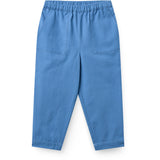 COPENHAGEN COLORS Ocean Blue Byxor W. Big Pockets
