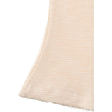 COPENHAGEN COLORS Dusty Rose Stripe Stripe Modal Rib Flare Pant W. Picot & Rosett