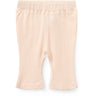 COPENHAGEN COLORS Dusty Rose Stripe Stripe Modal Rib Flare Pant W. Picot & Rosett