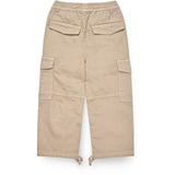COPENHAGEN COLORS Beige Twill Baggy Byxor W. Pockets
