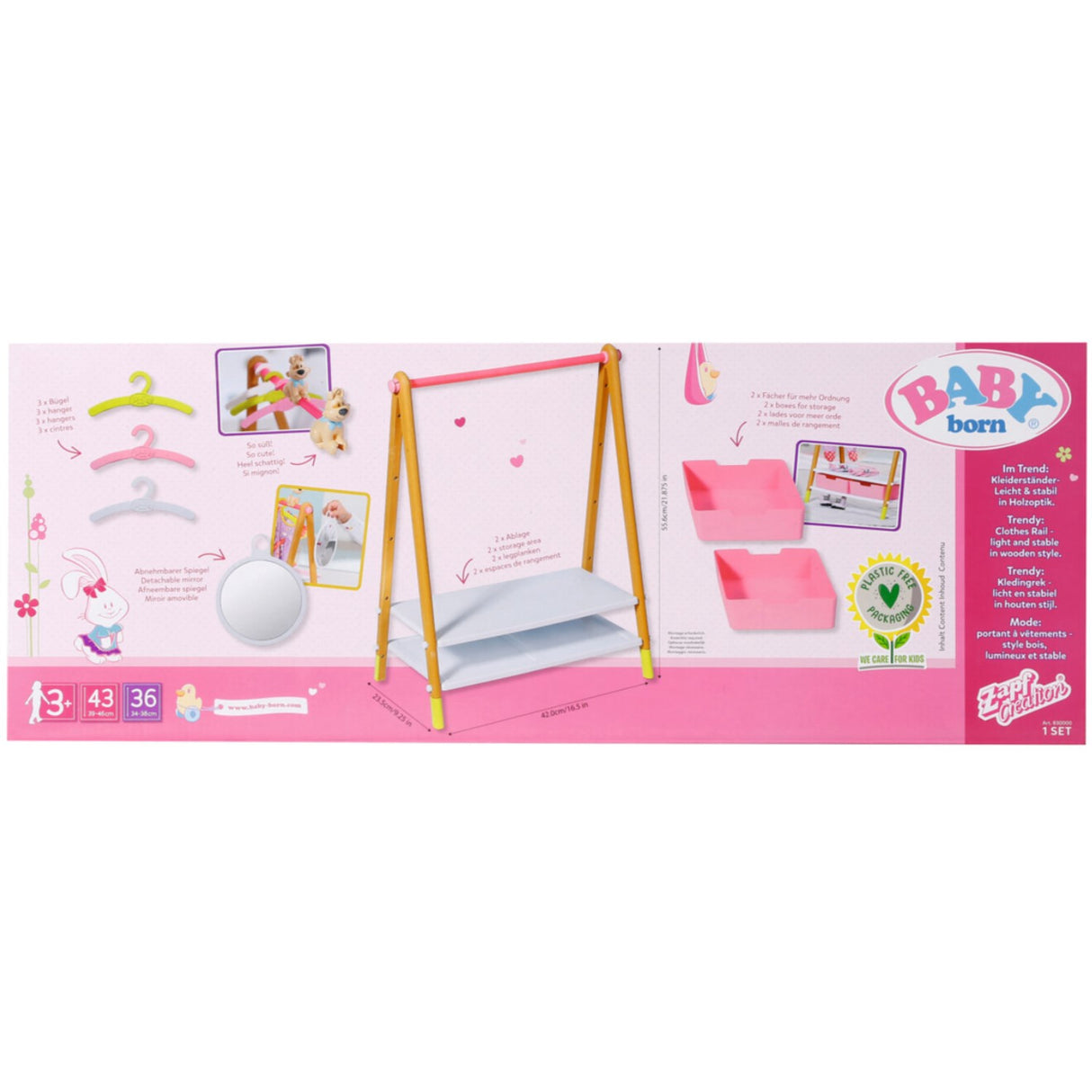 BABY Born Clothes Rail