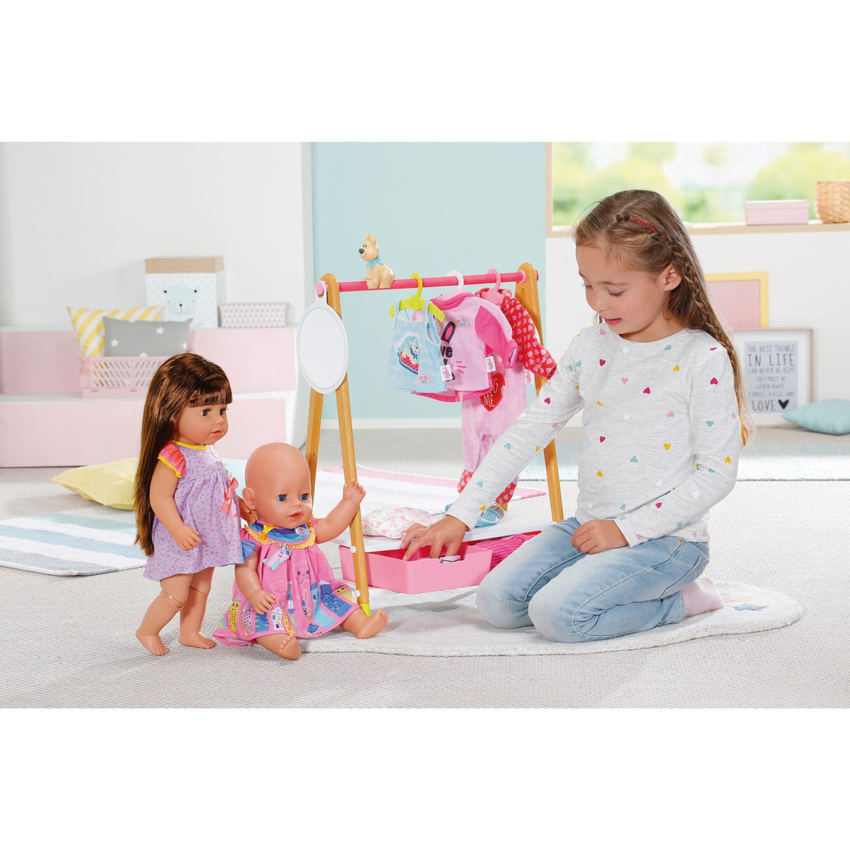 BABY Born Clothes Rail