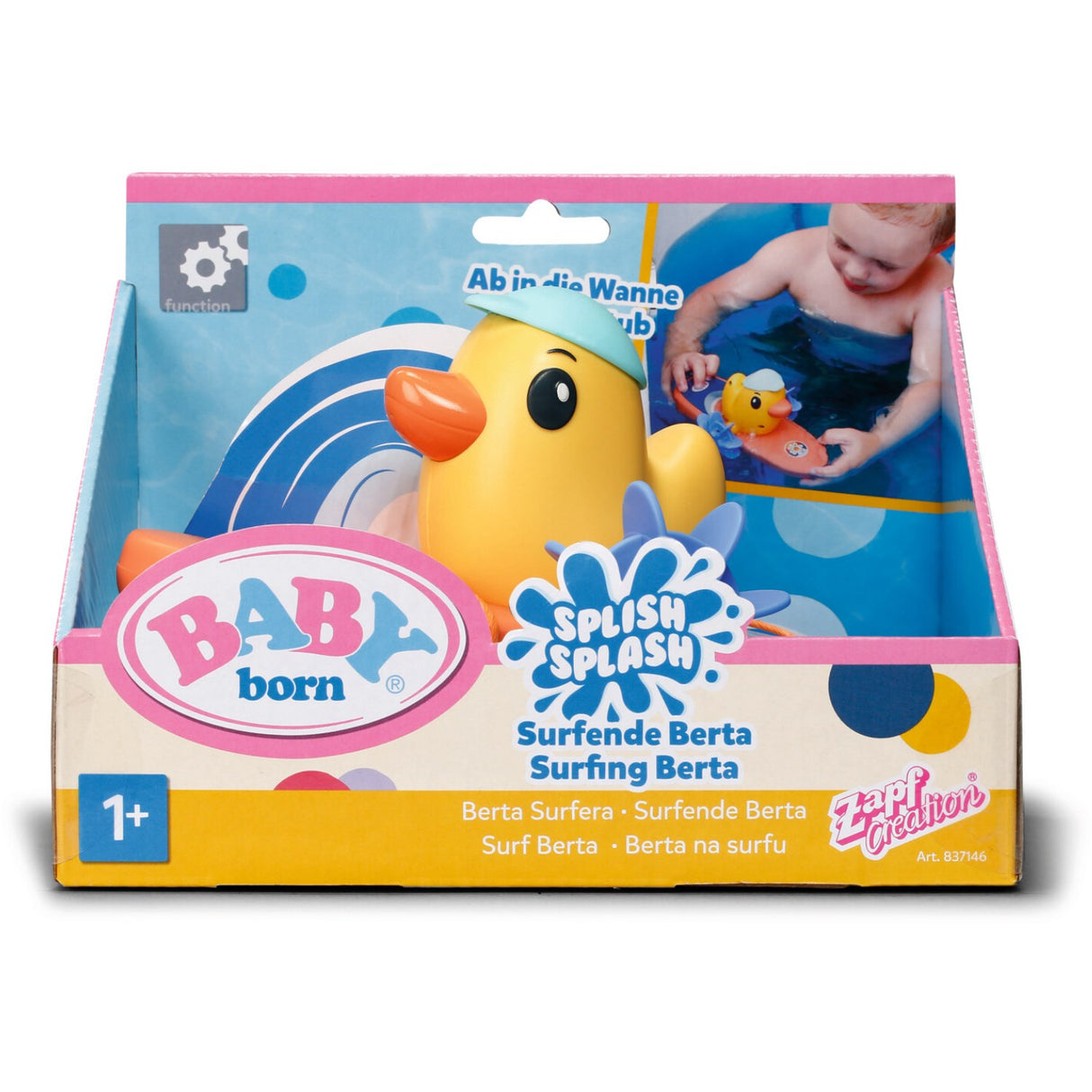 BABY Born Splish Splash Surfing Berta