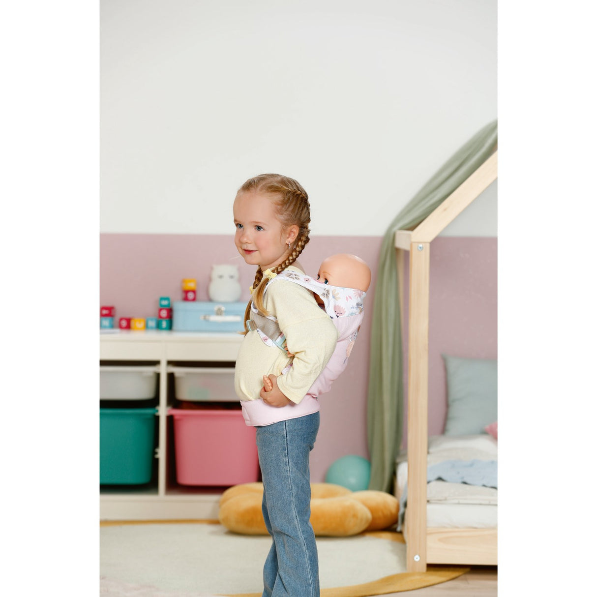 BABY Born Baby Carrier Flower