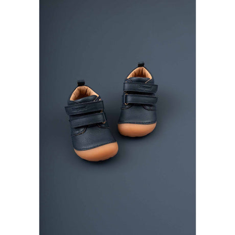 Bisgaard Navy Barefoot Carter First Step Skor