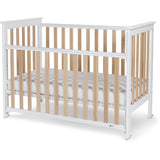 Nordbaby Natural/White Dropside Cot Leolia