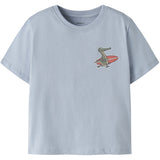 Name It Blue Fog Surf Nmmvelix Ss Nreg Topp