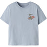 Name It Blue Fog Surf Nmmvelix Ss Nreg Topp
