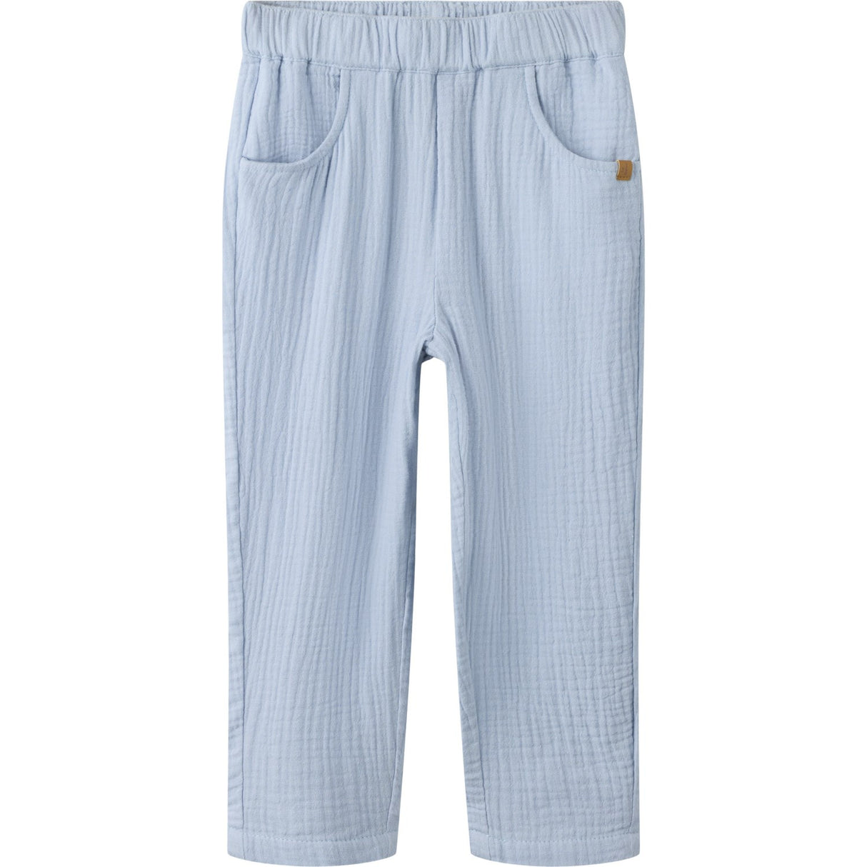 Lil'Atelier Zen Blue Nmmfulina Loose Byxor Lil