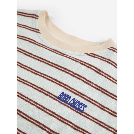 Bobo Choses Light Blue Bobo Choses Stripes T-Shirt