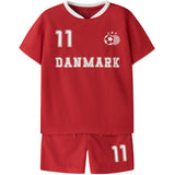 Name It True Red Nmnhiteam Shorts Sett