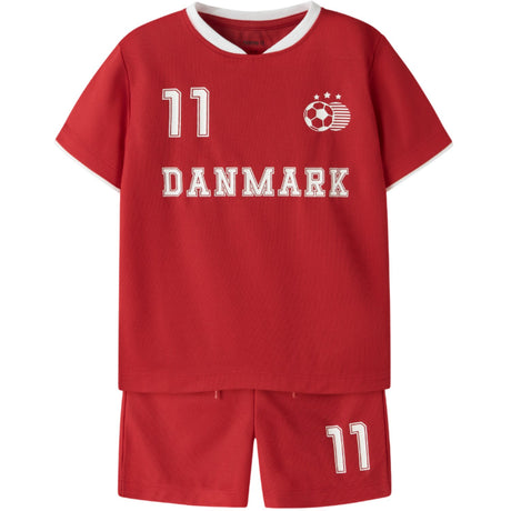 Name It True Red Nmnhiteam Shorts Sett