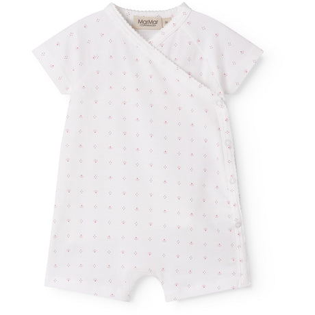 MarMar New Born Modal Smooth Print Tiny Tulip Rap Summer Romper